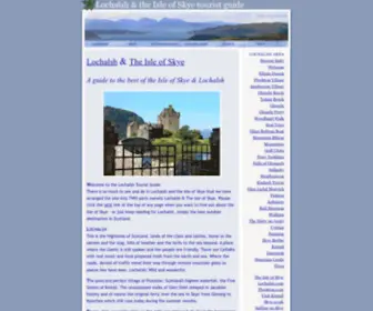 Lochalsh.co.uk(Lochalsh Tourist Guide) Screenshot