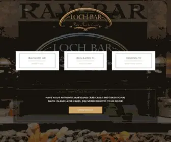 Lochbar.com(Loch Bar Restaurant) Screenshot