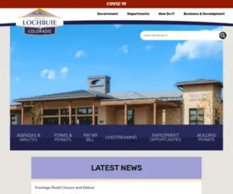 Lochbuie.org(Lochbuie Colorado) Screenshot