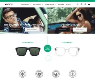 Locheffects.com(Wooden Eyewear from 500 Year) Screenshot