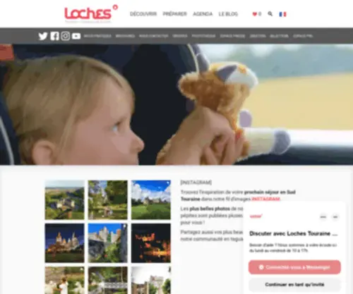Loches-Tourainecotesud.com(Vacances à Loches) Screenshot