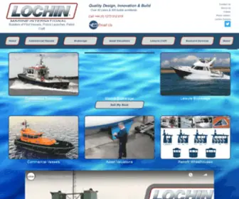 Lochin.com(British Boat Builders of Commercial Vessels) Screenshot