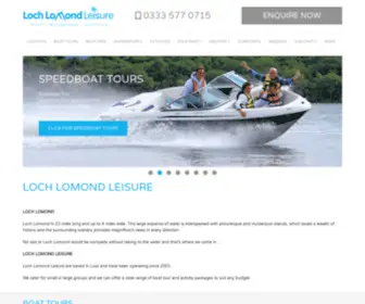 Lochlomond-Scotland.com(LOCH LOMOND LEISURE SCOTLAND) Screenshot