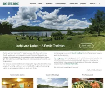 Lochlymelodge.com(LOCH LYME LODGE) Screenshot