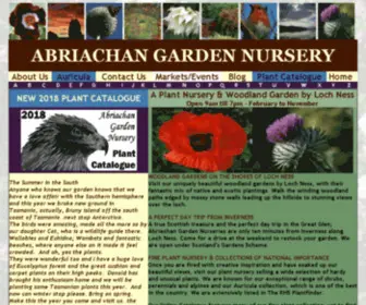 Lochnessgarden.com(Abriachan Nurseries) Screenshot