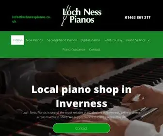 Lochnesspianos.co.uk(Loch Ness Pianos) Screenshot