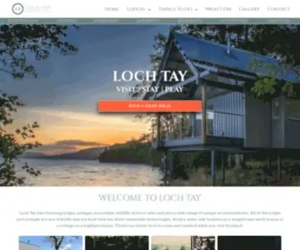 Lochtay.co.uk(Loch Tay Lodges) Screenshot