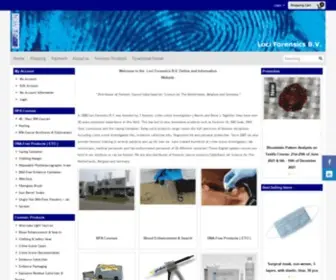 Lociforensics.nl(Welcome by Loci Forensics B.V) Screenshot