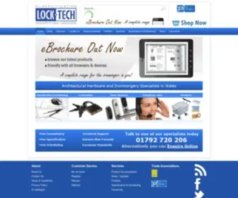 Lock-Tech.co.uk(Lock-tech architectural hardware) Screenshot