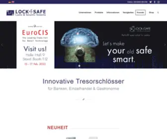 Lock4Safe.com(Smarte Tresorschlösser. Ein elektronisches Tresorschloss oder mechanisches Tresorschloss) Screenshot