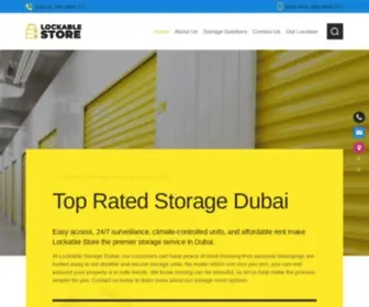 LockableStore.com(Storage Dubai) Screenshot