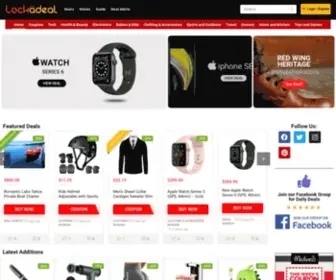 Lockadeal.com(Get The Best Deals) Screenshot