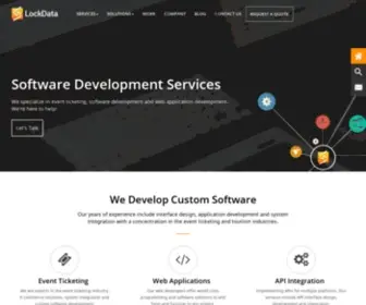 Lockdata.com(Custom Software Development) Screenshot