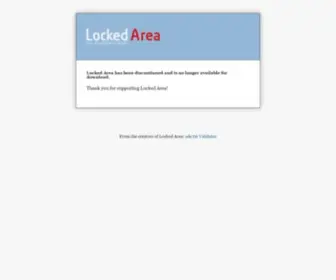 Lockedarea.com(Locked Area) Screenshot