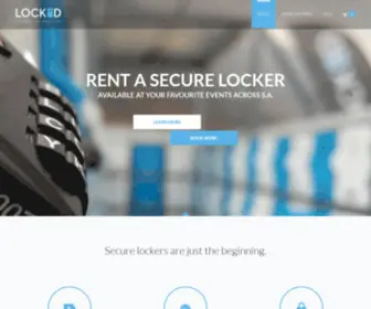 Locked.co.za(Rent Mobile Event Lockers) Screenshot