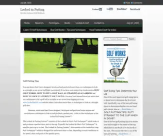 Lockedinputting.com(Golf putting tips) Screenshot