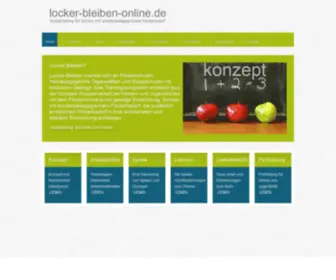 Locker-Bleiben-Online.de(Just another wordpress site) Screenshot