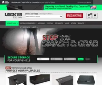 Lockerdown.com(Lock'er Down Security Products) Screenshot