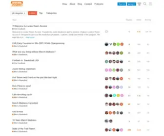 Lockerroomaccess.com(Locker Room Access) Screenshot