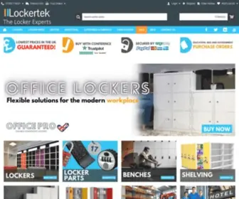 Lockertek.co.uk(Lockers) Screenshot