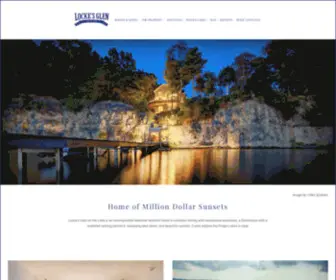 Lockesglen.com(Locke's Glen on the Lake) Screenshot