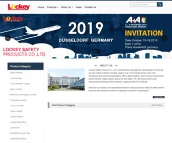 Lockeysafety.com(Lockey Safety Products Co) Screenshot