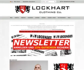 Lockhart-Streetwear.de(FINEST CASUAL STREETWEAR) Screenshot