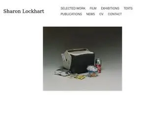 Lockhartstudio.com(Sharon Lockhart) Screenshot