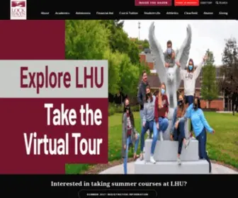 Lockhaven.edu(Lock Haven University) Screenshot