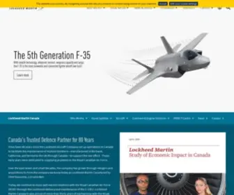 Lockheedmartin.ca(Our mission at Lockheed Martin Canada) Screenshot