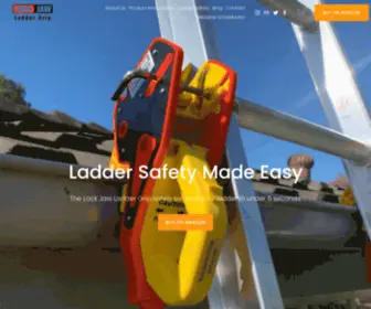 Lockjawladdergrip.com(Ladder Lock by Lock Jaw Ladder Grip) Screenshot