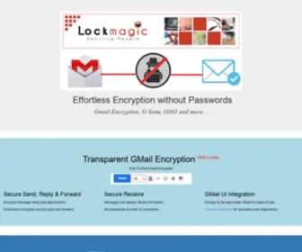 Lockmagic.com(Lockmagic Web Page) Screenshot