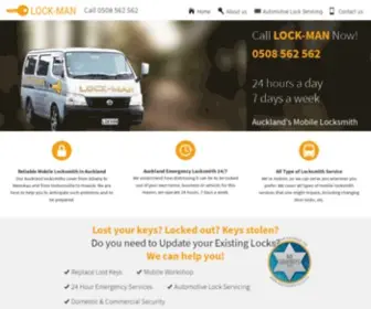 Lockman.co.nz(LOCKSMITH IN AUCKLAND YOU CAN TRUST) Screenshot