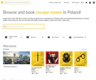 Lockme.pl(Live Escape Room z całej Polski) Screenshot