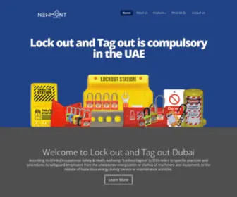 Lockoutandtagoutdubai.com(Lock Out Tag Out Dubai) Screenshot