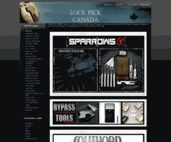 Lockpickcanada.com(Lock Pick Canada) Screenshot