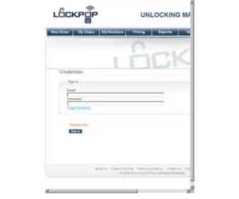 Lockpop.com(Lockpop) Screenshot