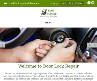 Lockrepairsdubai.com(Locksmith Service Provider in Dubai) Screenshot