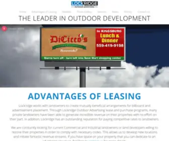 Lockridgeoutdoor.com(Lockridge Outdoor Advertising) Screenshot