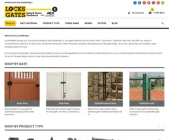 Locks4Gates.com(Authentic Gate Hardware and Accessories) Screenshot