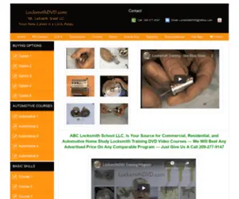 LocksmithDVD.com(Locksmith Training Program) Screenshot