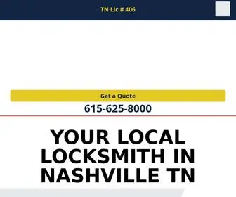 Locksmithinnolensville.com(Locksmith Nashville TN) Screenshot