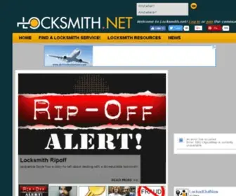 Locksmith.net(Find Local Locksmiths) Screenshot