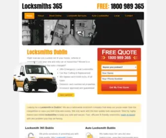 Locksmiths365.ie(Locksmith Dublin) Screenshot