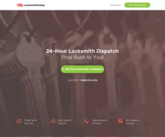 Locksmithtoday.com(LocksmithToday) Screenshot