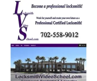 Locksmithvideoschool.com(Locksmith Video School) Screenshot