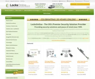 Locksonline.co.uk(Locks Online) Screenshot