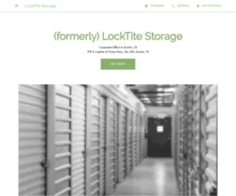 Locktitestorage.com(LockTite Storage) Screenshot