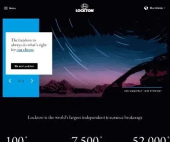 Lockton.com(Global) Screenshot