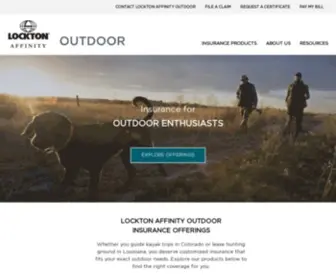 Locktonaffinityoutdoor.com(Lockton Affinity Outdoor) Screenshot